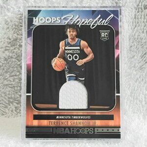 3/$25 Mint 2024/25 NBA Hoops Terrence Shannon Jr. RC NBA Jersey Card HHM-TSJ!!